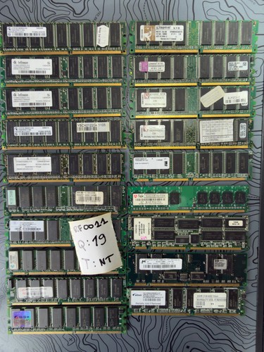 Lotto ram vintage sdram ddr - 19,