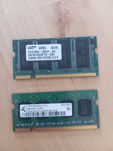 Lotto ram laptop dimm - ram, so-dimm