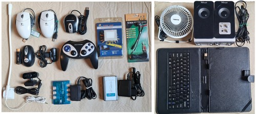 Lotto accessori informatica - accessori, pc