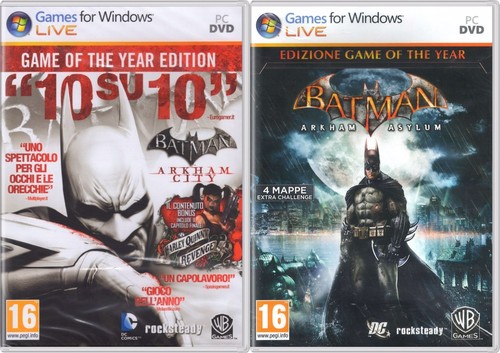Lotto videogiochi batman - videogiochi,